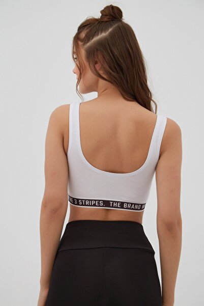 Pattaya Women's Text Striped Sports Bra P21s201-2173