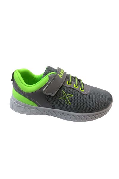 Kinetix REBOUND 1FX Gray Boys' Running Shoes100586005