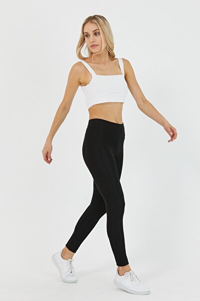 COMEOR Μαύρο ψηλόμεσο γυναικείο καλσόν