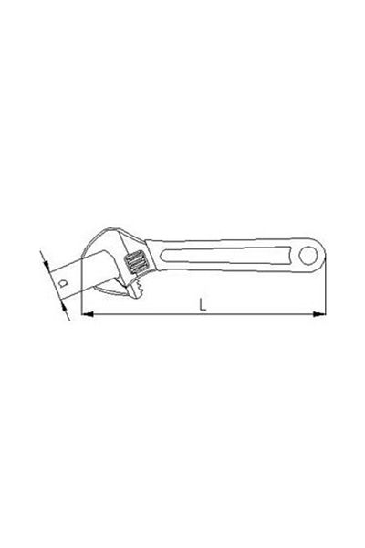 Elta Frog 10" Spanner Frog Key 250 Mm