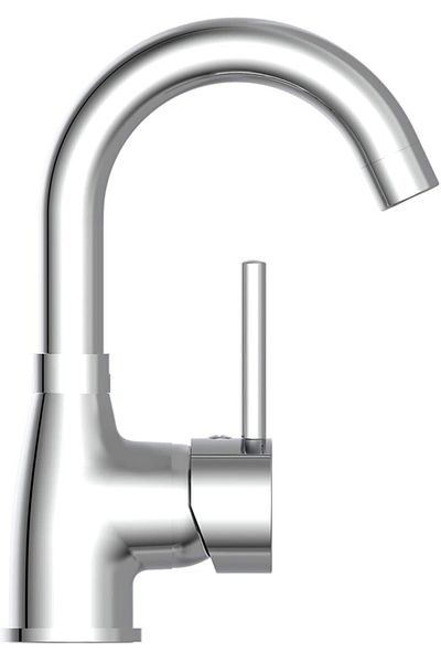 Sardıcı Chrome Body Kitchen Sink Faucet