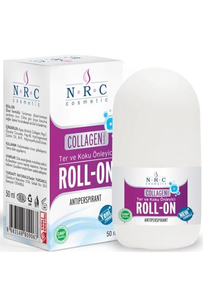 NRC Ter Ve Koku Önleyici Collagen Ilaveli Antiperspırant Roll-on 50 ml X2 Kutu