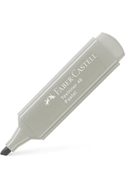 Faber Castell قلم هايلايتر فابر كاستل 46 رمادي حريري 1546 34 (عبوة من 10 قطع)
