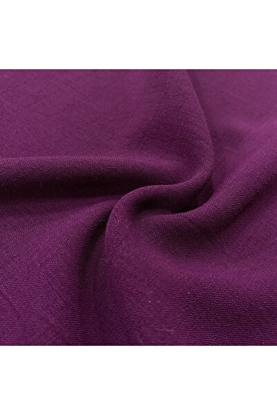 Yeşimm Kumaş Mor Aerobin Keten Kumaş