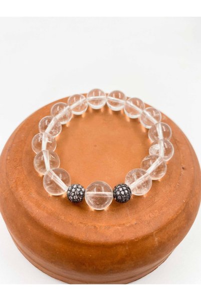 Mucize Taş Crystal Quartz Bracelet 10 mm
