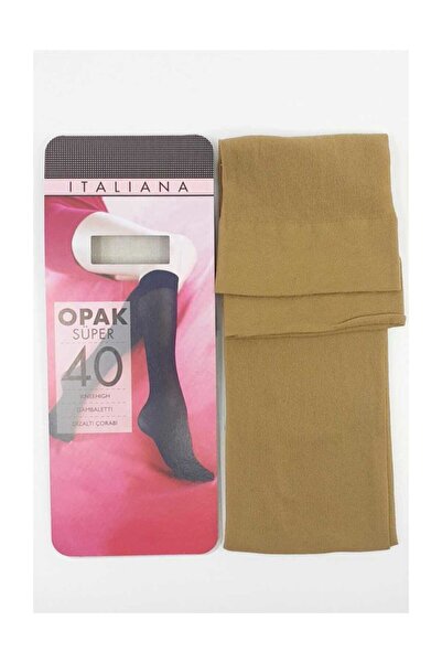 İTALİANA Kadın Ince Dizaltı Çorap Opak 40 Denye (12 Adet)