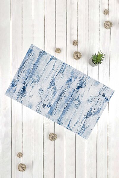 Evsebu Covoraș decorativ multifuncțional modern albastru pentru ușă