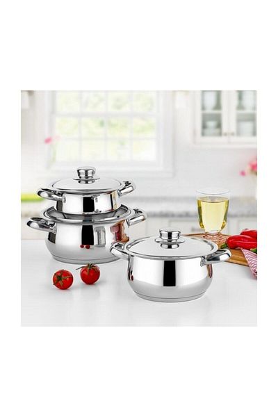 gülsan Çakır Set of 3 with Steel Cover