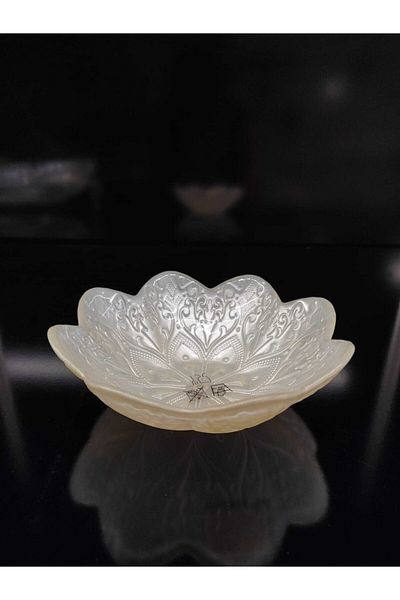 Cemile Mother of Pearl Glass Bowl 15.5cm X 5cm