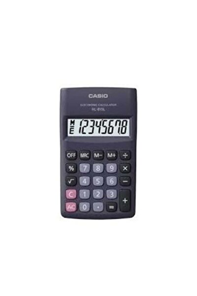Casio 8 Hane Siyah Hesap Makinesi Hl-815l-bk