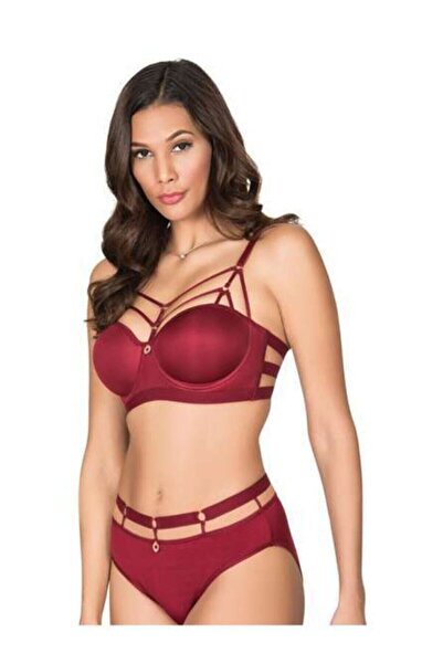 Le Jardin 5045 LE JARDIN طقم حمالة صدر بحلقة مخططة