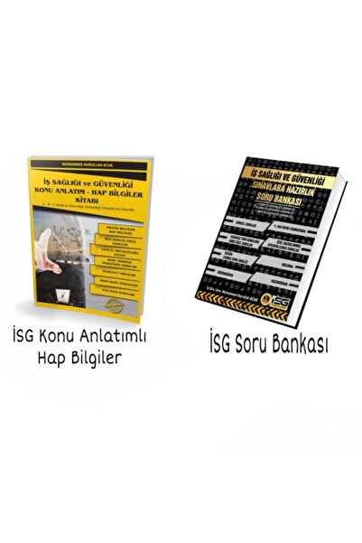 İSG TÜRKİYE SINAV Isg Konu Anlatımlı Hap Bilgiler Isg Soru Bankası