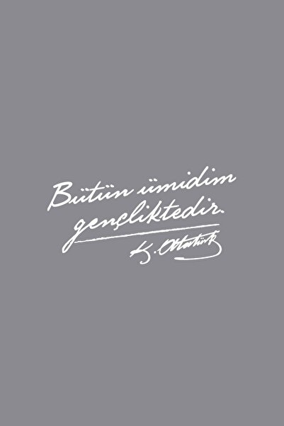 Dijitonline All My Ones Are Youthful - Atatürk - Car Sticker - Auto Sticker -...
