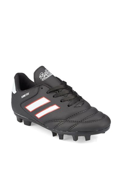 Kinetix Ghete de fotbal ADOLF AG negre pentru băieți 100373349