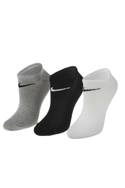 Nike Sx2554-901 Nike U Nk Cush Crew 3p-value S/3m/3 Унісекс 34-38 38-42 Чорни...