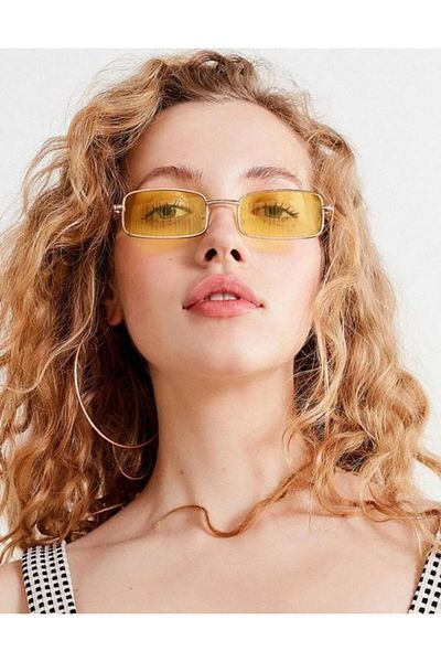 Goldmine Metal Framed Nirvana Glasses Yellow