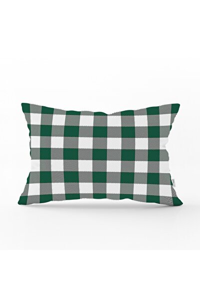 Realhomes Husă de pernă decorativă, dreptunghiulară, imprimată digital, cu de...