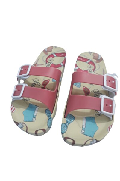 GEZER Ge242-010 Жіночі жовті оранжеві капці з подвійною застібкою та нековзною підошвою для щоденних прогулянок