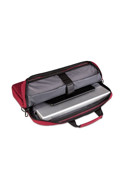 Classone Tl7005 Workout 15.6 “ Su Geçirmez Kumaş ,macbook Mac Air, Notebook, Laptop El Çantası-bordo