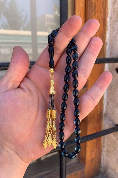 Doğan Silver Vernier Powder Press Rosary Dgn11108