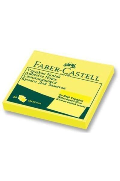 Faber Castell Faber-castell Sticky Note Paper 50x50 Mm Highlight Yellow 5089565841000
