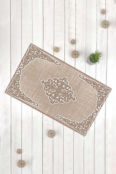 Evsebu Κλασικό μοντέλο καφέ διακοσμητικό χαλάκι πολλαπλών χρήσεων για την πόρτα