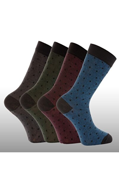 Miorre Pachet de 4 șosete pentru bărbați din bumbac