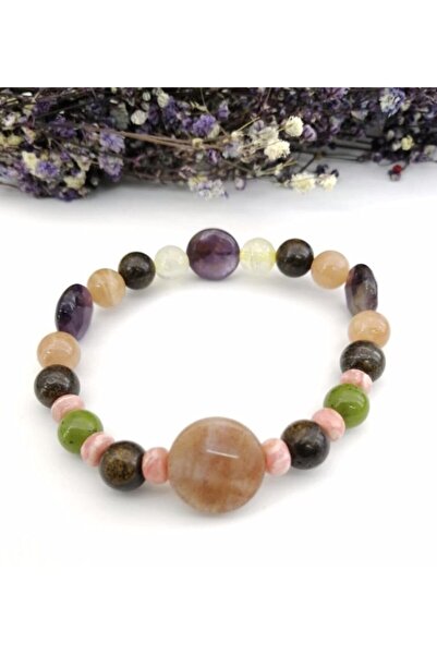 OSMANLI DOĞAL TAŞ سوار من الحجر الطبيعي المعتمد - برونزيت - جمشت - سيترين - ح...