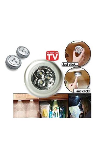 Çokuygunuz Mutfak Tezgah Üstü Dulap Gardırop Içi Kablosuz Spot Lamba 1 Adet