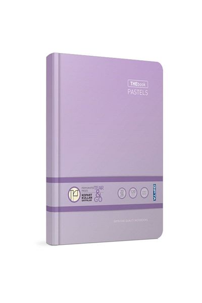 Gıpta Caiet Thebook Pastel Copertă rigidă în carouri 160 Yp 17x24 3049