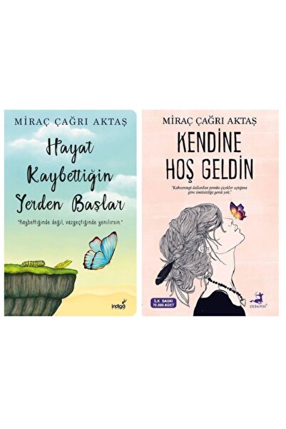 İndigo Kitap Hayat Kaybettiğin Yerden Başlar / Kendine Hoş Geldin 2 Kitap