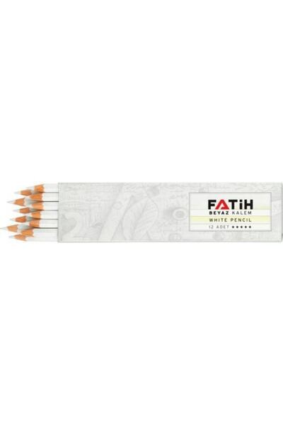 Fatih فاتح قلم نسخ أبيض 12 قطعة