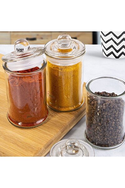 Arow - Dubai Arow 450 Ml 3 Adet Vakum Kapaklı Kavanoz Fma01939