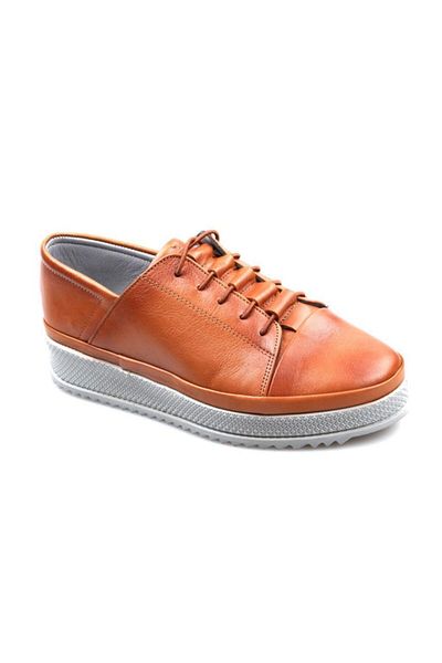 Pandora Women's Tan Leather Casual Shoes