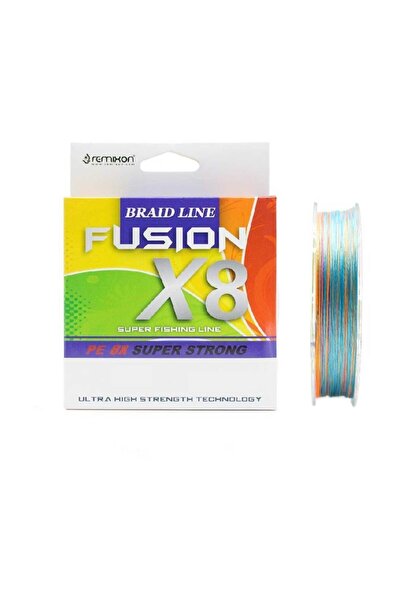 Remixon Fusion X8 Multicolor Ip Olta Misinası 150 mt 0.30 mm
