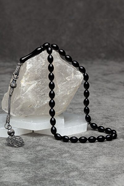 OTTOTESBİH Сребърна казаз пискюл 8x12 мм, нарязана на ечемик, пресована кехли...