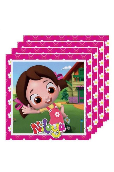 BalonEvi Niloya Themed Licensed Paper Napkin 16 Pieces