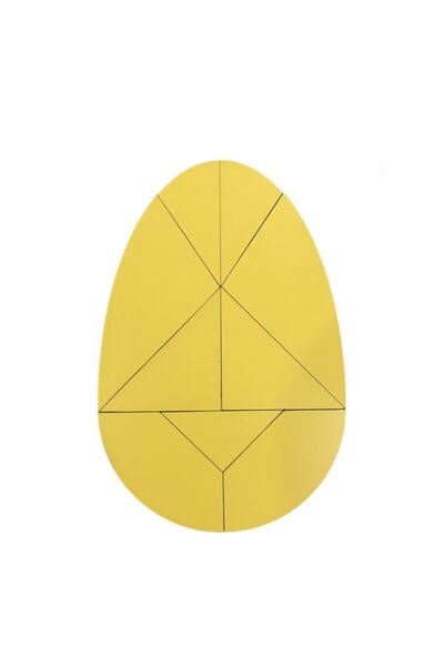 Liva Wooden 2d Puzzle - Egg Tangram