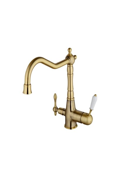 Movecci Dual Flow Çift Akışlı Eviye-mutfak Bataryası Su Arıtma Girişli Ingili...