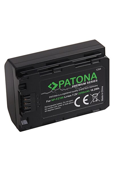 Patona Μπαταρία Premium NP-FZ100 2250mAh αντικαθιστά την Sony A9, A7 III-1284