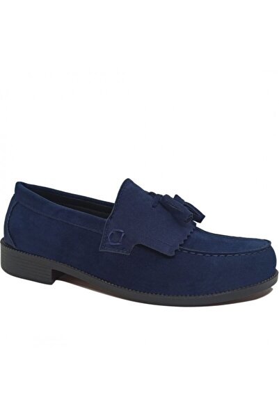 Modamela E434 Lacivert Süet Corcik Erkek Ayakkabı