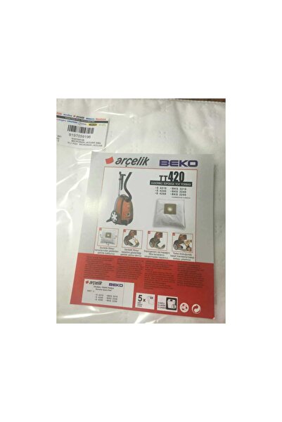 Arçelik كيس مكنسة كهربائية أصلي S-4210 4240 4250 + فلتر هدية