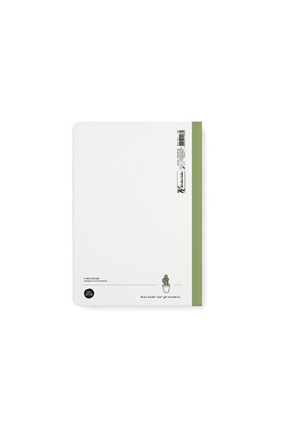 KESKİN COLOR دفتر ملاحظات بغطاء صلب مقاس 14 × 20 سم 64 ورقة مخططة500542-99