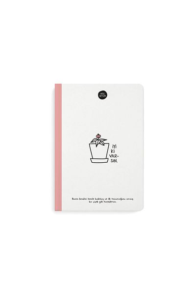 KESKİN COLOR Hard Cover Skin Notepad Feeling Things 14x20cm 64 Sheets Striped500541-99