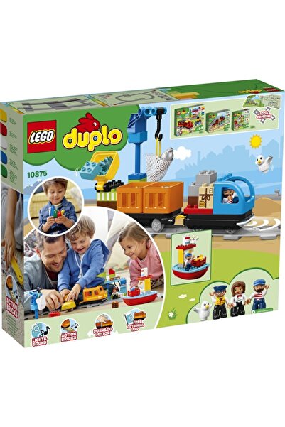 LEGO Duplo 10875 Kargo Treni Işıklı Ve Sesli