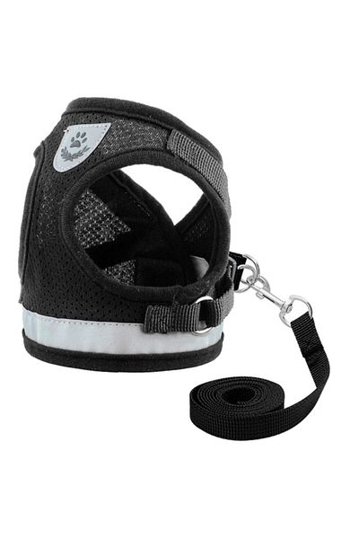 ŞenPati Pet Cat Collar Breathable Reflective Velcro Collar Vest