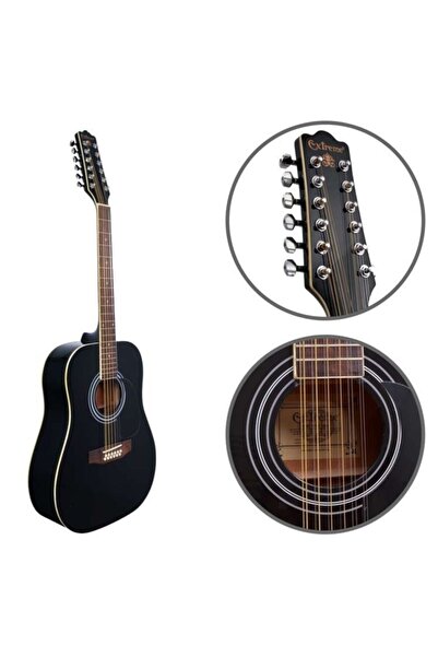 Genel Markalar Gitar Akustik Extreme XA12BK