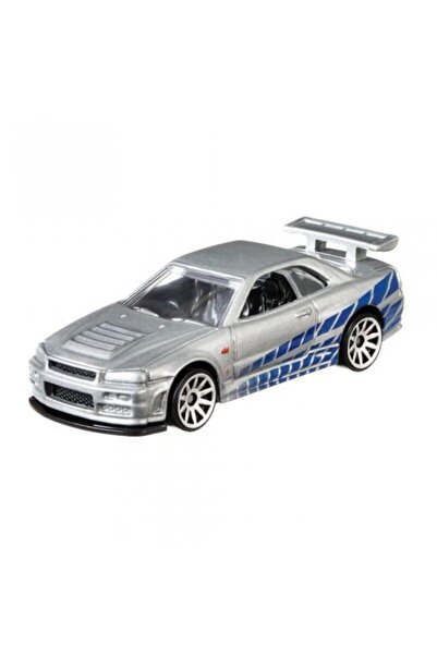 HOT WHEELS Mattel Gyn28 Hotwheels Fast& Furıos Arabalar Nıssan Skylıne Gt-r