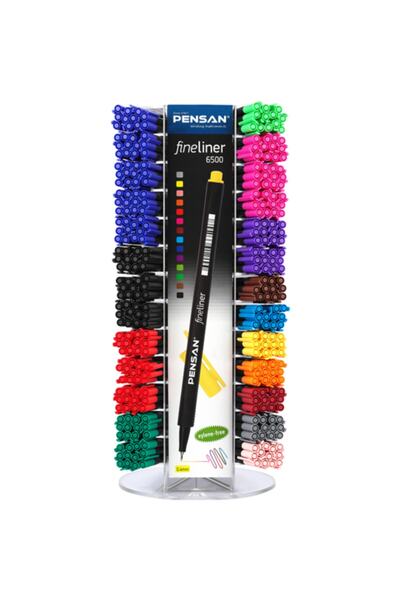 Pensan Fineliner Keçe Uç Kalem 0,4mm Stand (502 Li) 6500