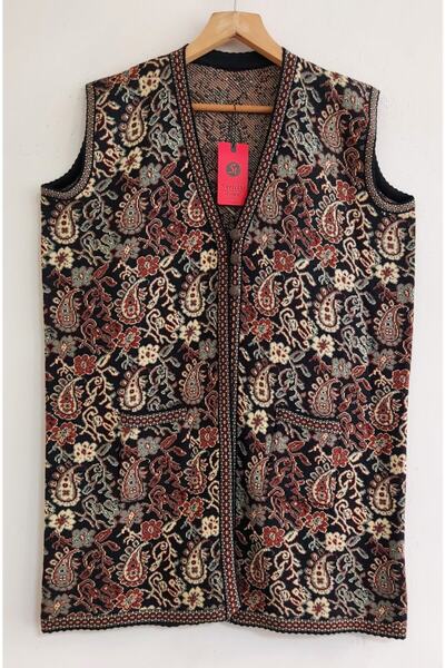 SİNAY TRİKO سترة تريكو نسائية أصلية ذات جيوب طويلة